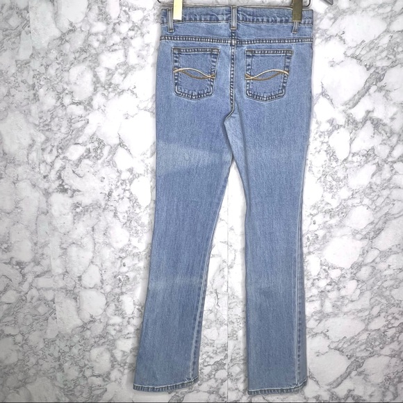 Faded Glory Girls Y2K Light Wash Bootcut Jeans Size 14 - Picture 4 of 6